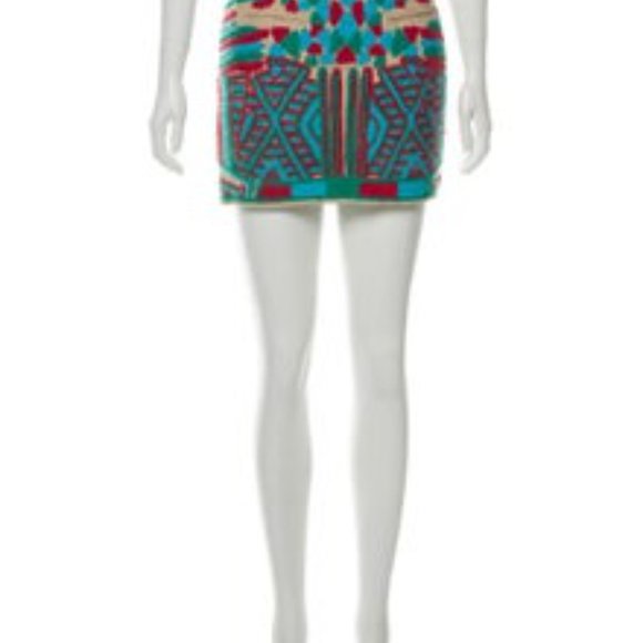 GRYPHON embroidered mini skirt NWT - Picture 5 of 5